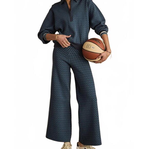NEW THE UPSIDE lumiere dillon knit pant in blue